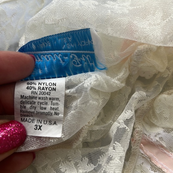 Vintage sheer lace bodysuit lingerie size 3XL - Picture 11 of 12